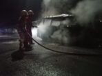 terbakar angkot