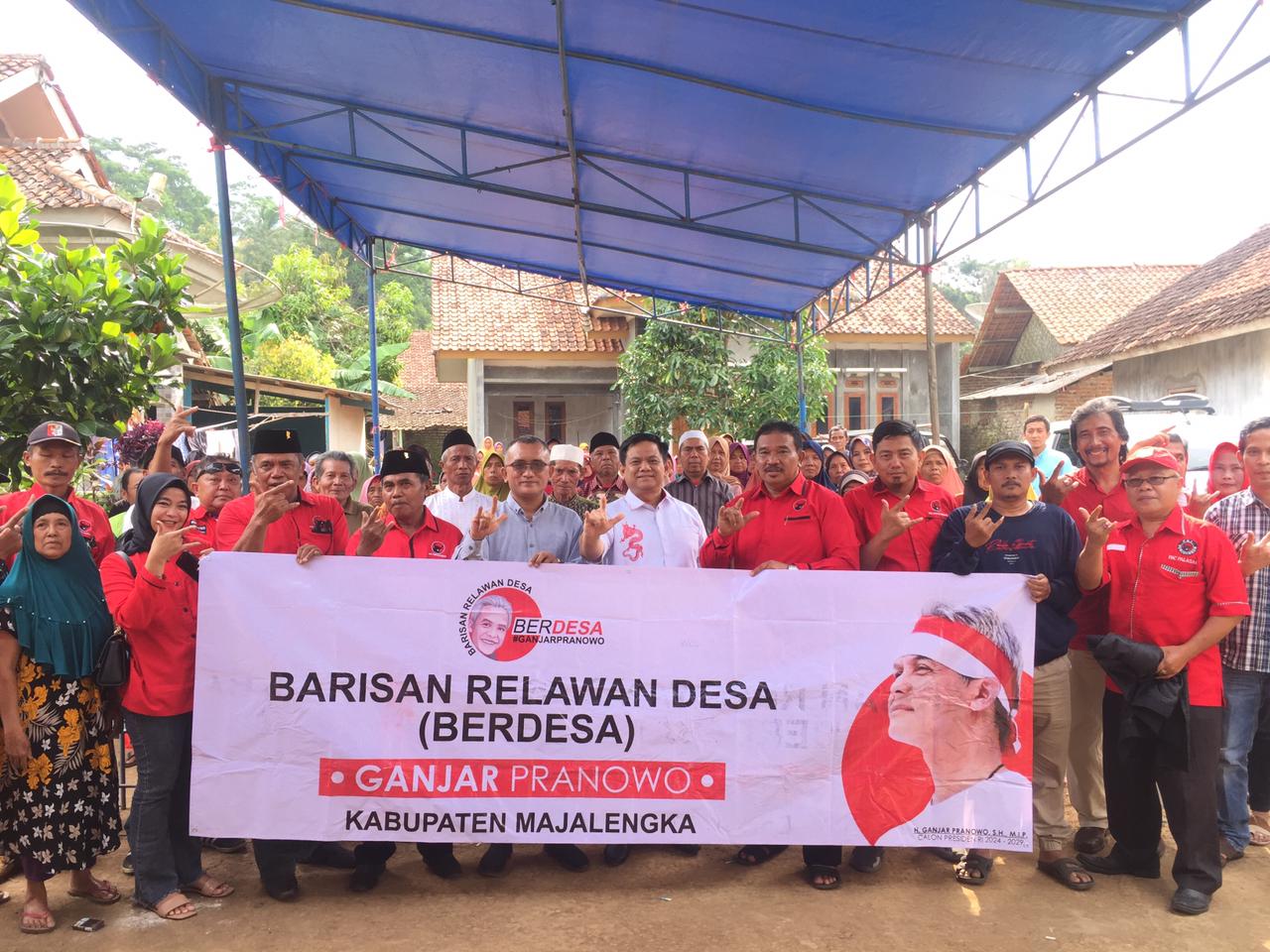 Bersama Relawan Ganjar majalengka