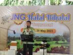 IMG-20230521-WA0011 SAMBUTAN: Wabup Sumedang Erwan Setiawan menyampaikan sambutannya dalam acara halal bihalal yang digelar JNG, Sabtu (20/05).