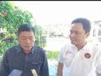 Panji/Radar Sumedang Ketua Fraksi Partai Golkar DPRD Sumedang, Aep Tirtamaya bersama Anggota Fraksi, Asep Kurnia.