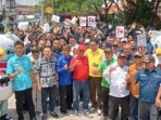 f-Kirab Panji Pemilu 2024 Dapil V Penuh Semangat